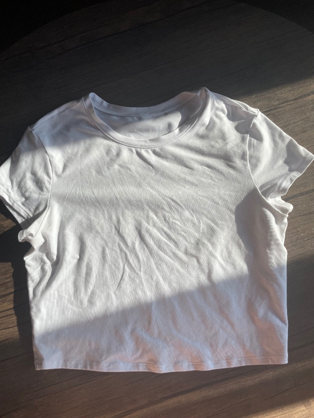 Alo Crop Finese Short Sleeve Top